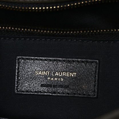 Saint Laurent Grained Lambskin Monogram Large Niki Chain Satchel Light Musk 6 of 10