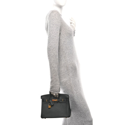 Hermes Togo Birkin 25 Black 2 of 11