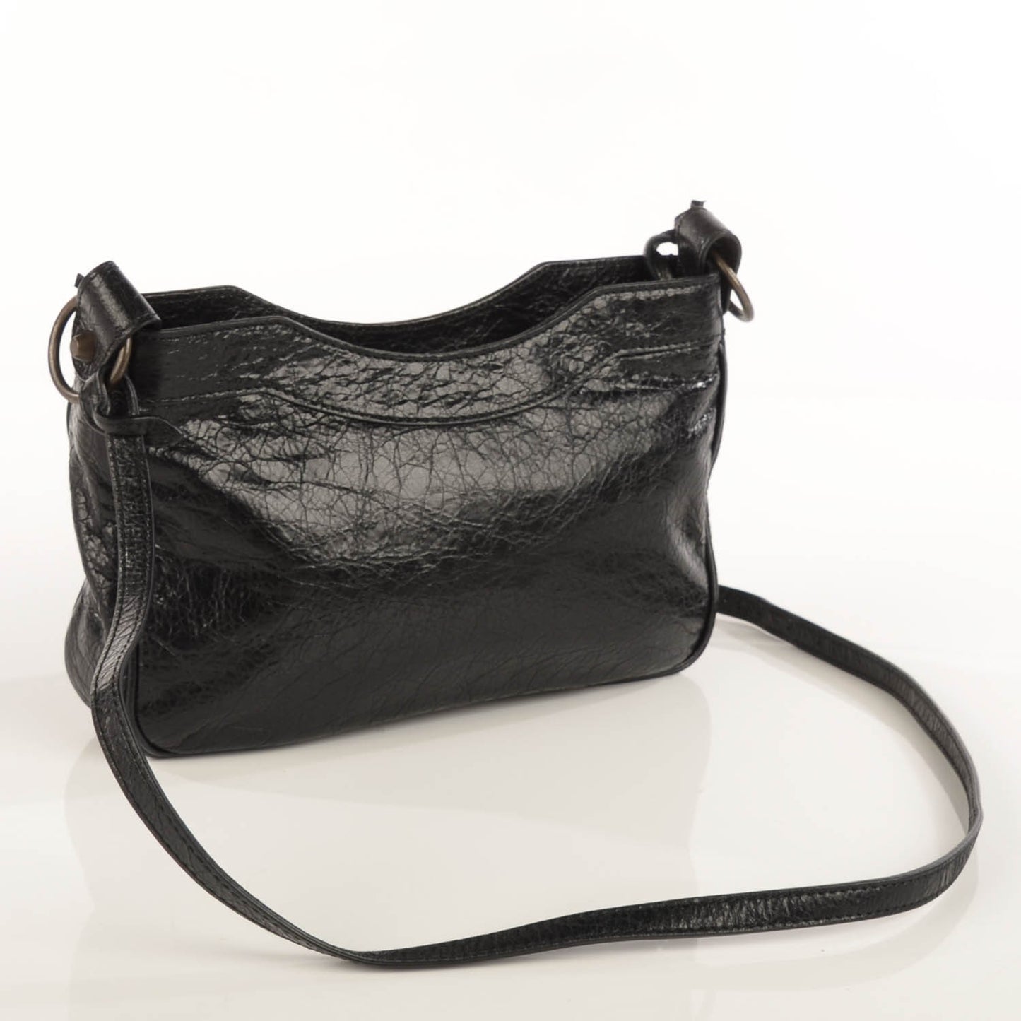 Agneau Classic Hardware Hip Black