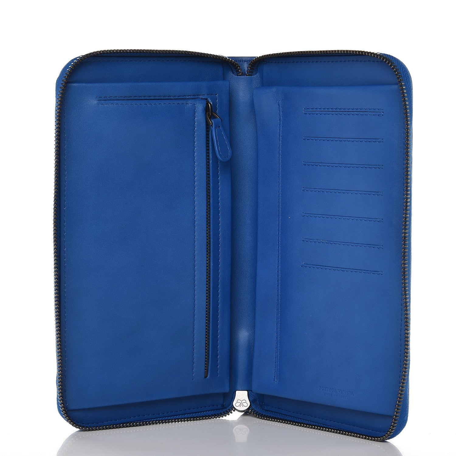 Bottega Veneta Nappa Intrecciato Document Case Signal Blue 5 of 7