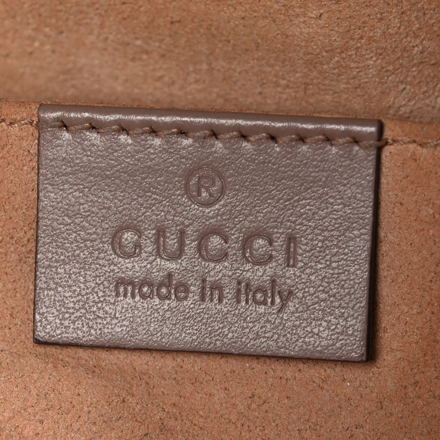Gucci Calfskin Matelasse Small GG Marmont Chain Shoulder Bag Porcelain Rose 5 of 9