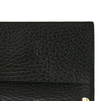 Gucci Dollar Calfskin GG Supreme Monogram GG Marmont 6 Key Holder Case Black Beige Ebony 8 of 9