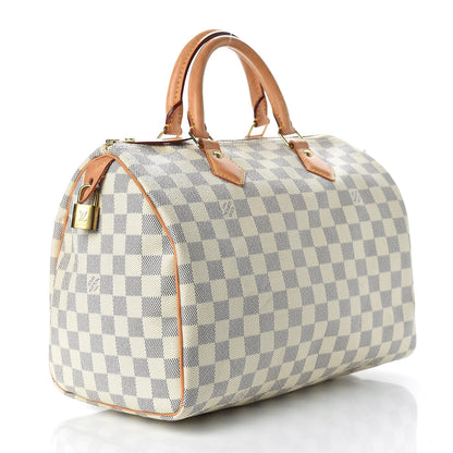 Louis Vuitton Damier Azur Speedy 30 3 of 20