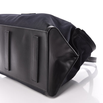 Alexander McQueen Neoprene De Manta Carryall Navy Black 6 of 9