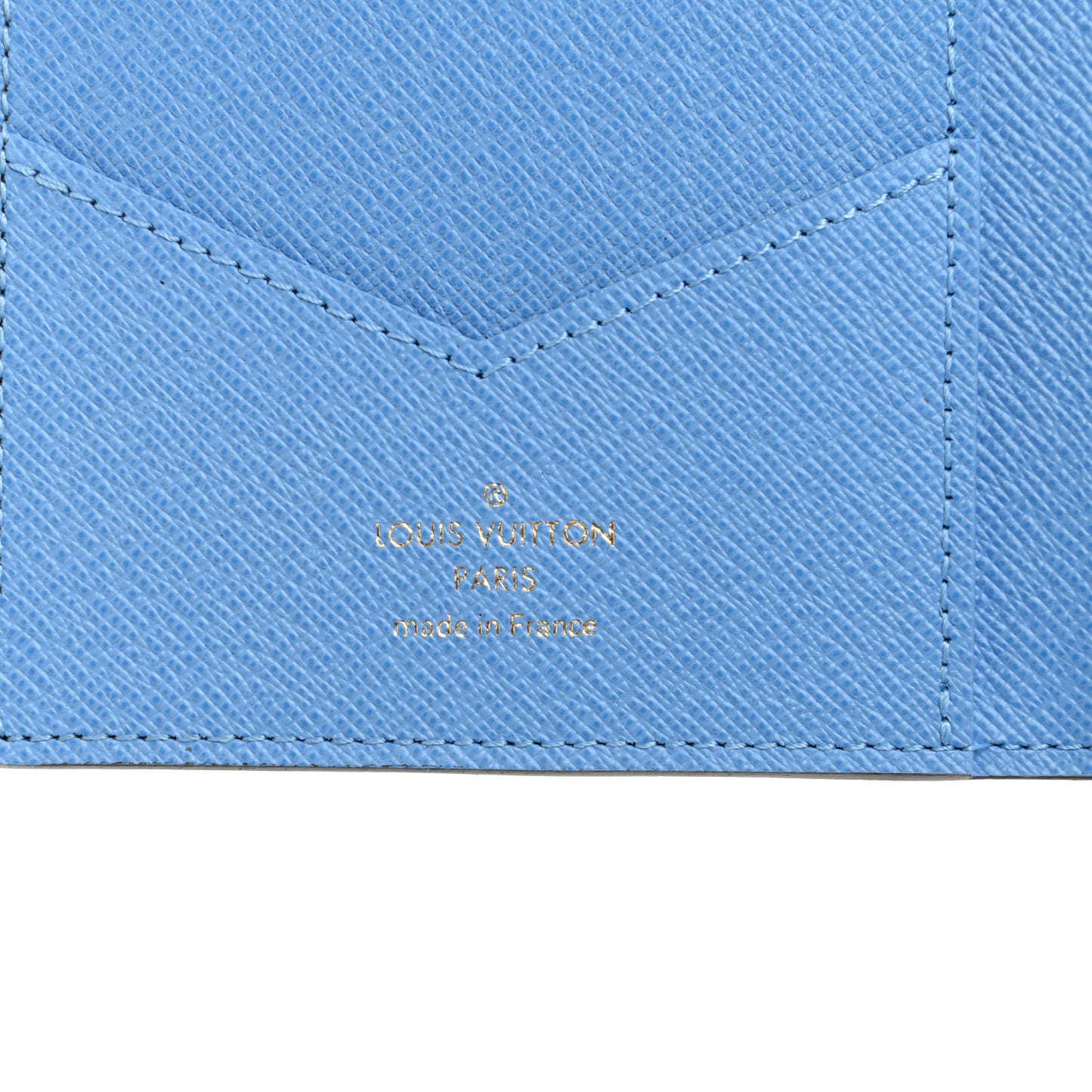 Monogram 2021 Christmas Animation China Passport Cover Myosotis Blue