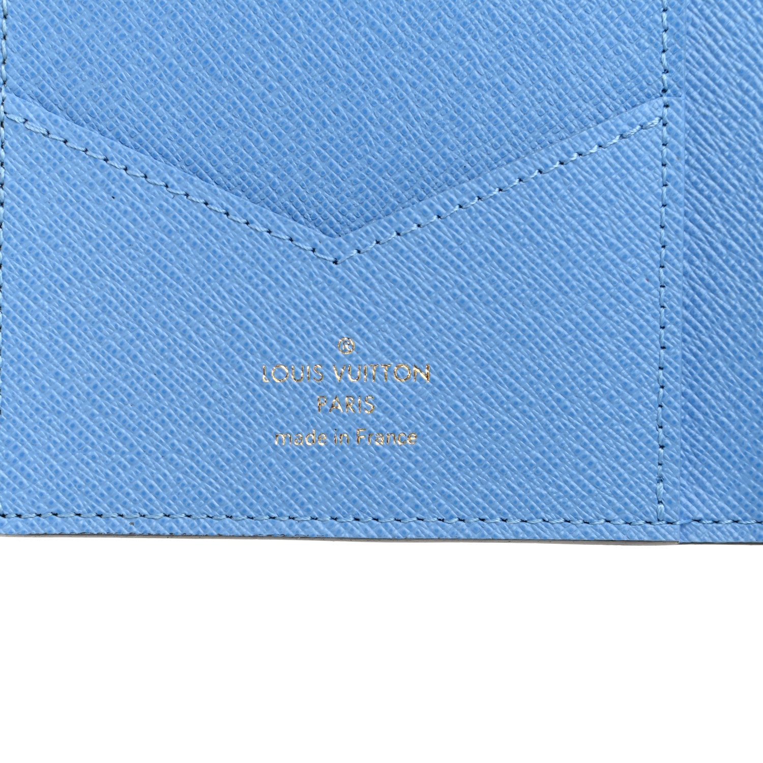 Louis Vuitton Monogram 2021 Christmas Animation China Passport Cover Myosotis Blue 6 of 6