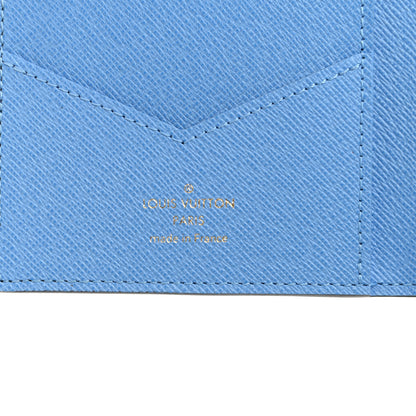 Louis Vuitton Monogram 2021 Christmas Animation China Passport Cover Myosotis Blue 6 of 6