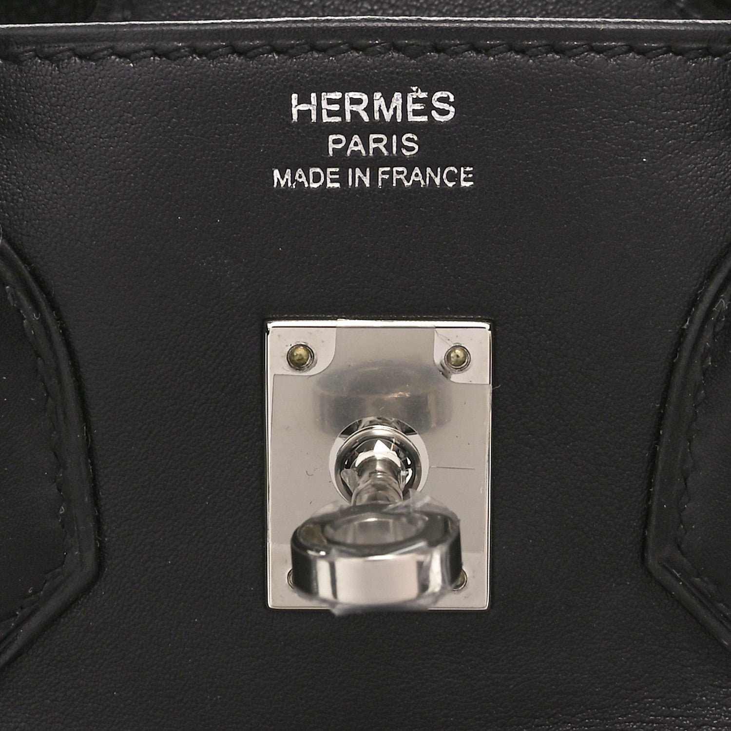 Hermes Veau Volupto Rock Birkin 25 Black 7 of 11