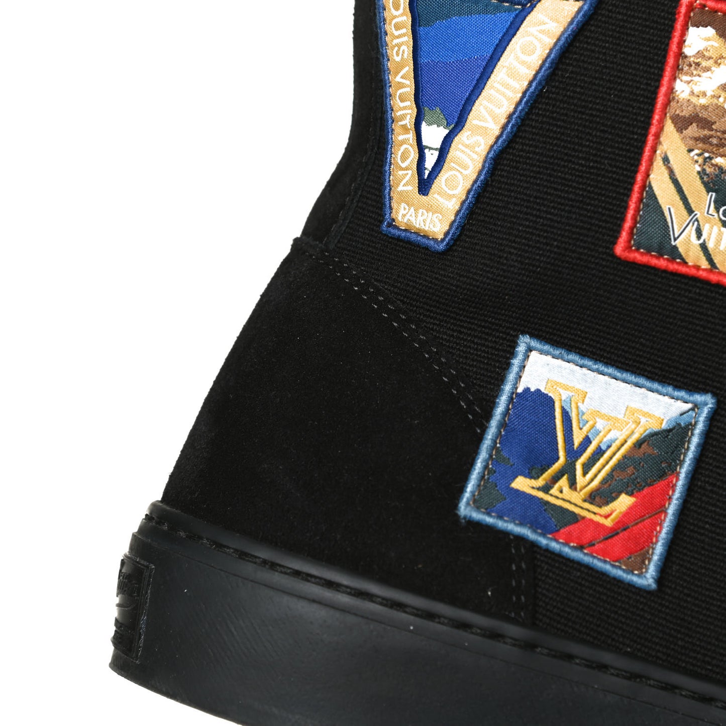 Canvas Alps Tattoo Sneaker Boots 9 Black