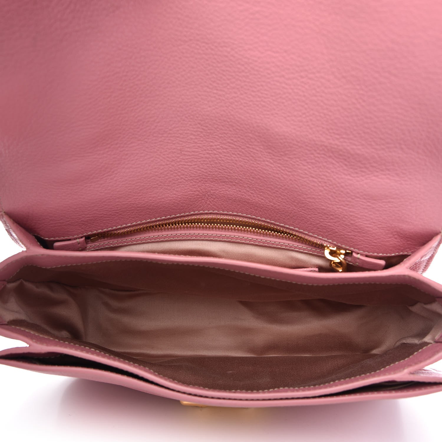 Miu Miu Goatskin Madras Shoulder Bag Rosa 5 of 12