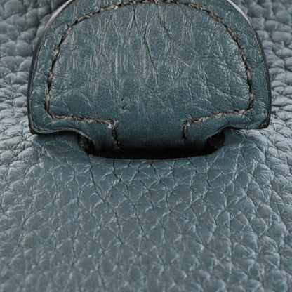 Hermes Taurillon Clemence Evelyne III PM Bleu Orage 7 of 8