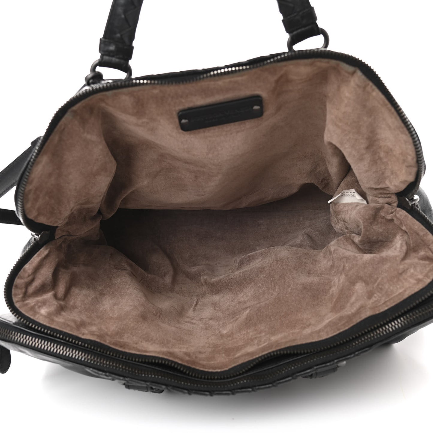 Nappa Intrecciato Tote Black