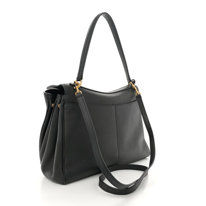 Balenciaga Natural Smooth Calfskin Medium Rodeo Top Handle Handbag Black 3 of 10
