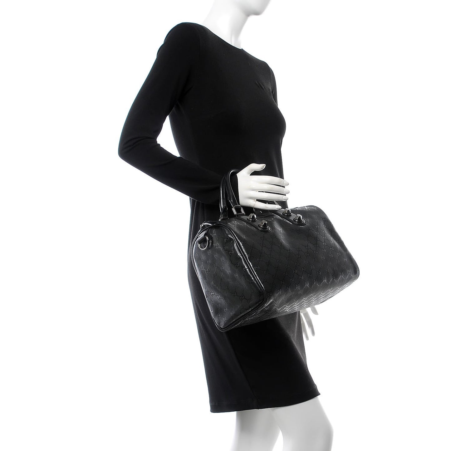 Imprime Monogram Medium Joy Stud Boston Black