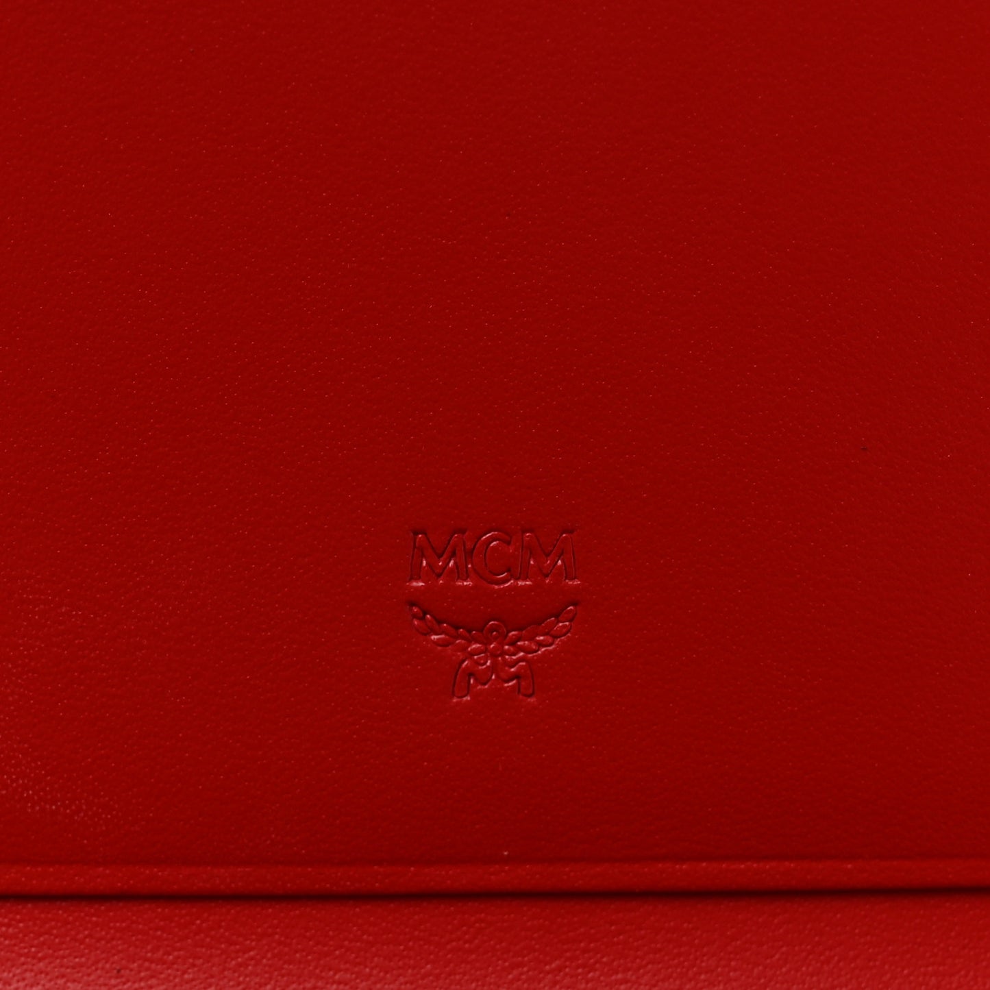 Visetos Tri-Fold Flap Wallet Red