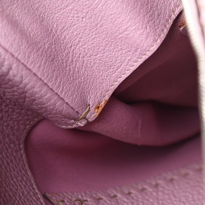 Fendi Metallic Calfskin Romano Selleria Hobo Light Purple 15 of 20