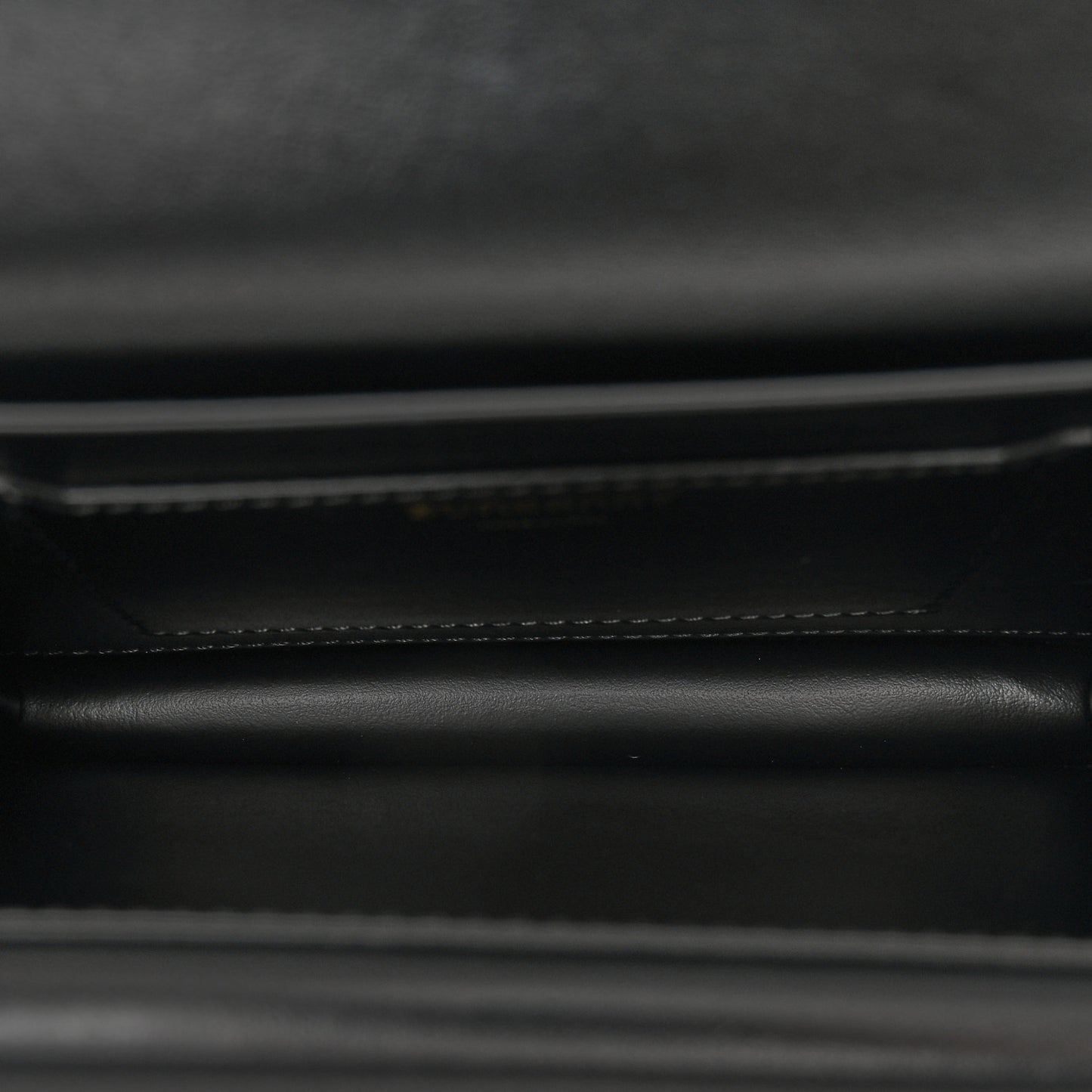 Smooth Calfskin Quilted Check TB Envelope Belt Bag Black