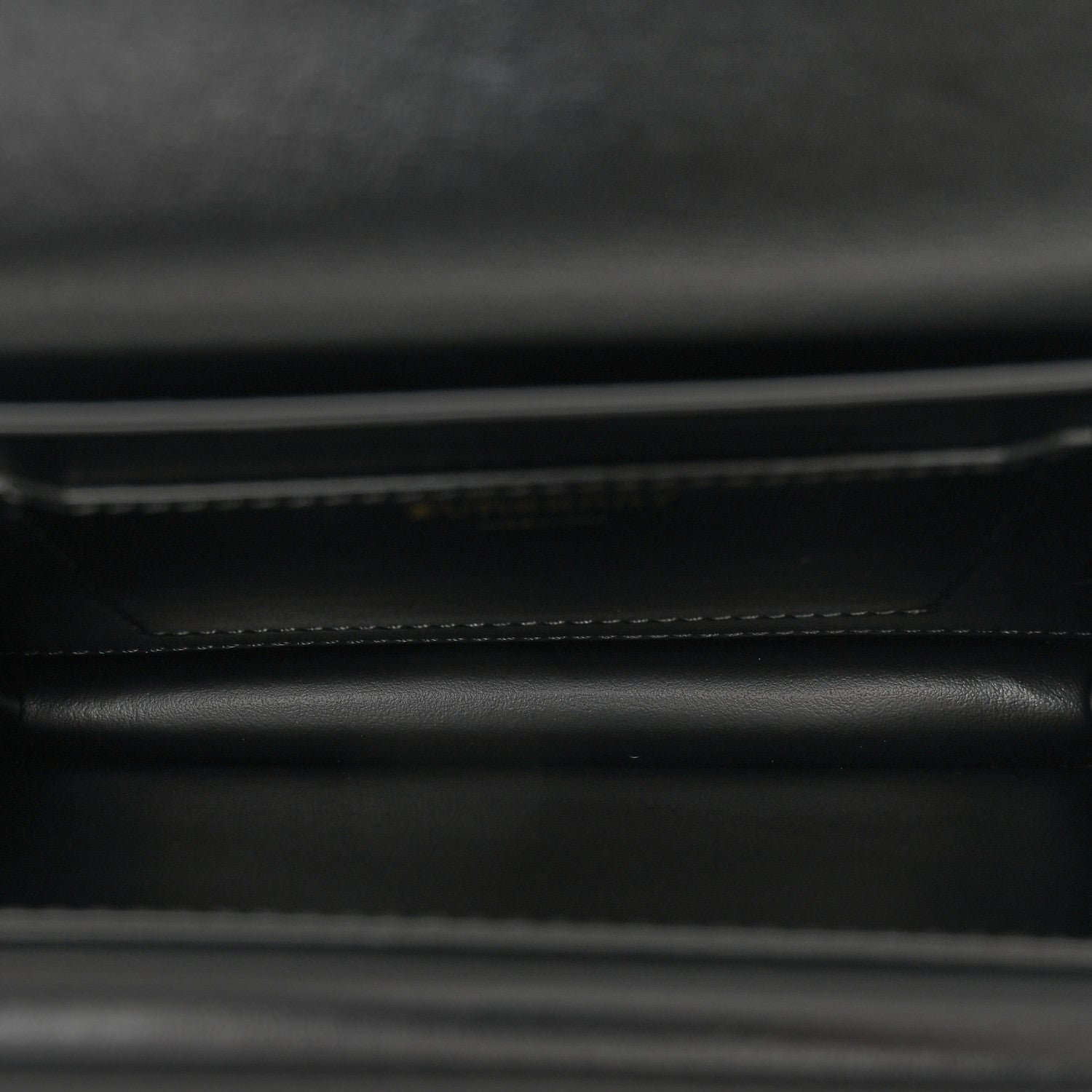 Burberry Smooth Calfskin Quilted Check TB Envelope Belt Bag Black 5 of 10