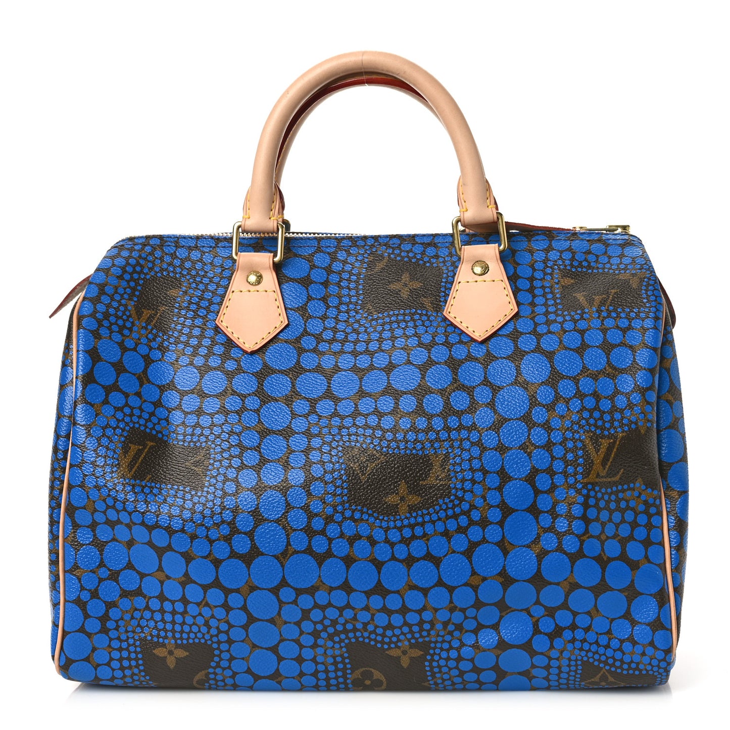 Monogram Kusama Town Speedy 30 Blue