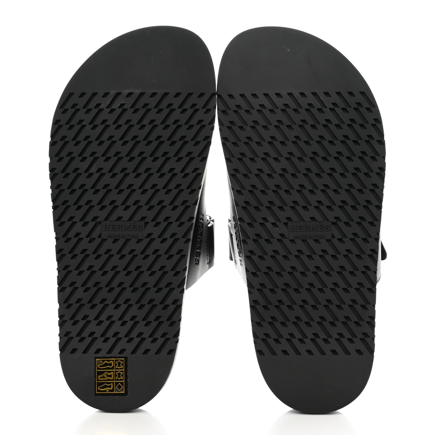 Calfskin Womens Chypre Sandals 36.5 Black