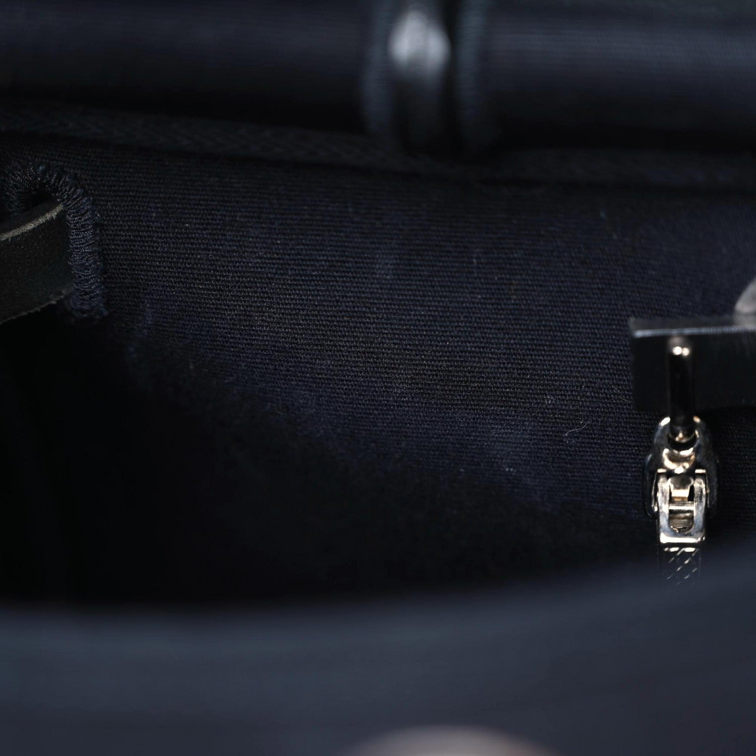 Hermes Toile Vache Calfskin Herbag 30 PM Backpack Black 11 of 17