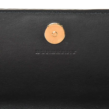 Burberry Grainy Calfskin Henley Wallet On Chain Black 6 of 7