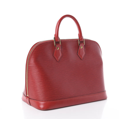 Louis Vuitton Epi Alma PM Castillan Red 2 of 7