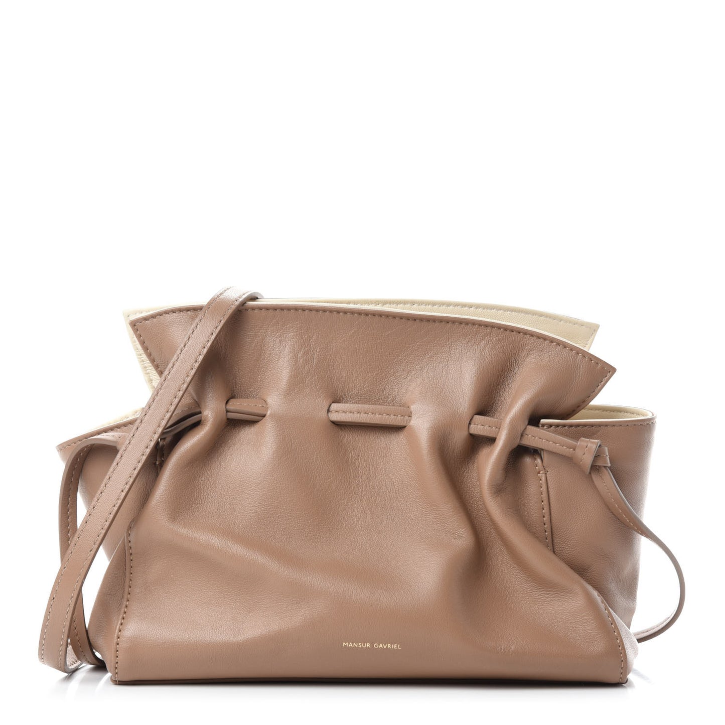 Lambskin Mini Protea Bag Biscotto