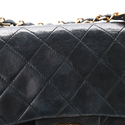 Chanel Lambskin Quilted Small Double Flap Black 11 of 14