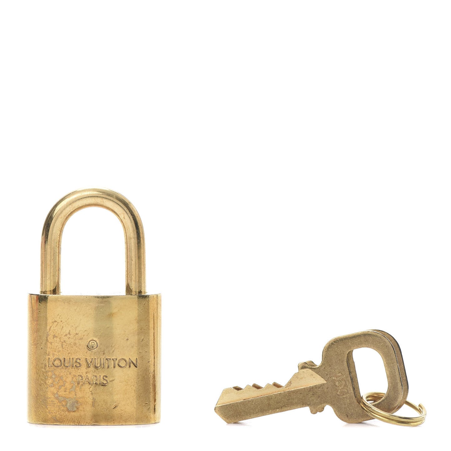 Brass Lock and 2 Keys Set