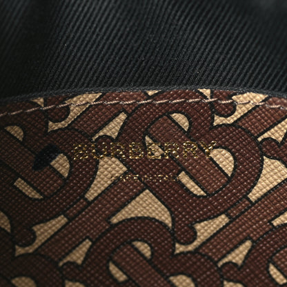 Burberry E-Canvas Monogram Stripe Camera Bag Bridle Brown 5 of 8