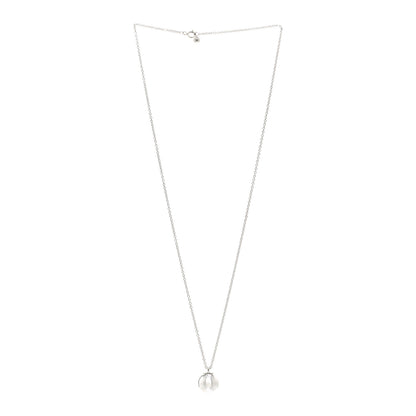 Tiffany Sterling Silver 12.75mm HardWear Ball Pendant Necklace 3 of 4