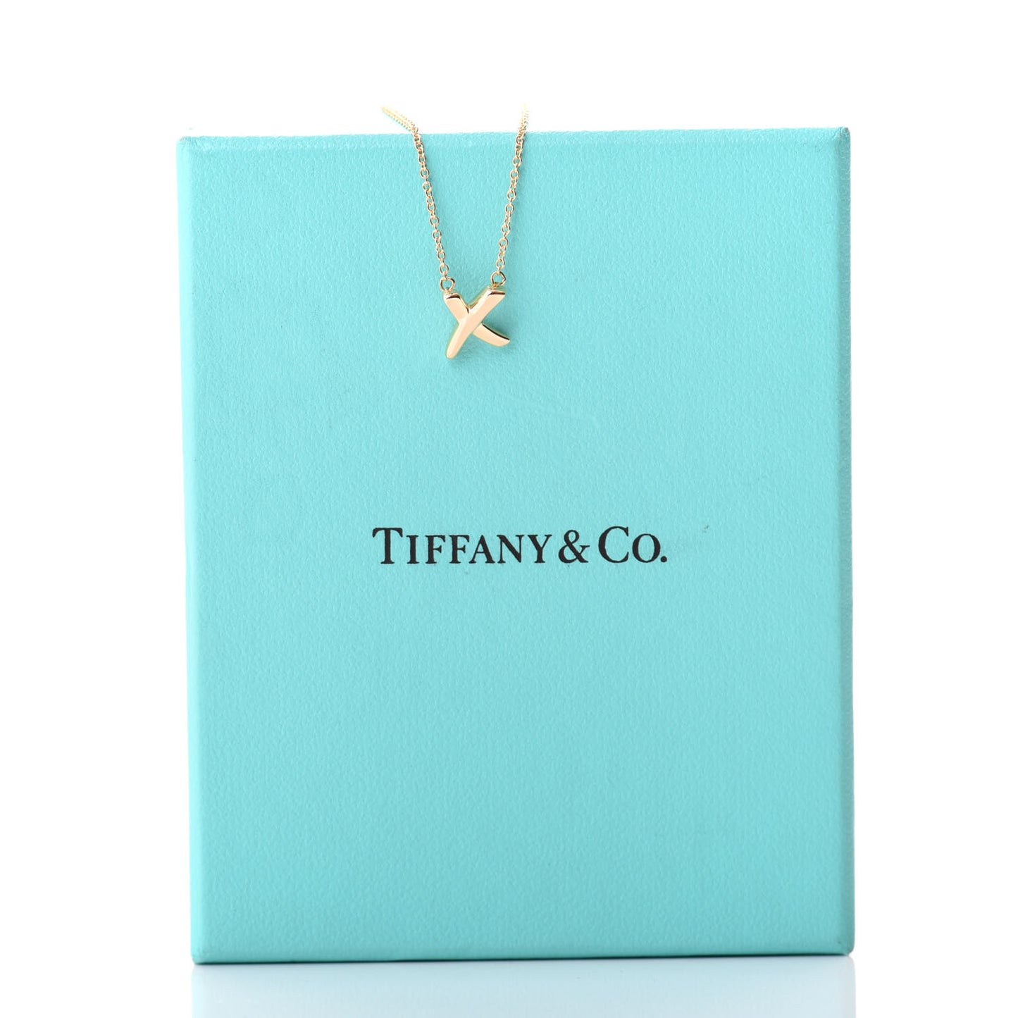 18K Rose Gold Paloma Picasso Graffiti X Pendant Necklace
