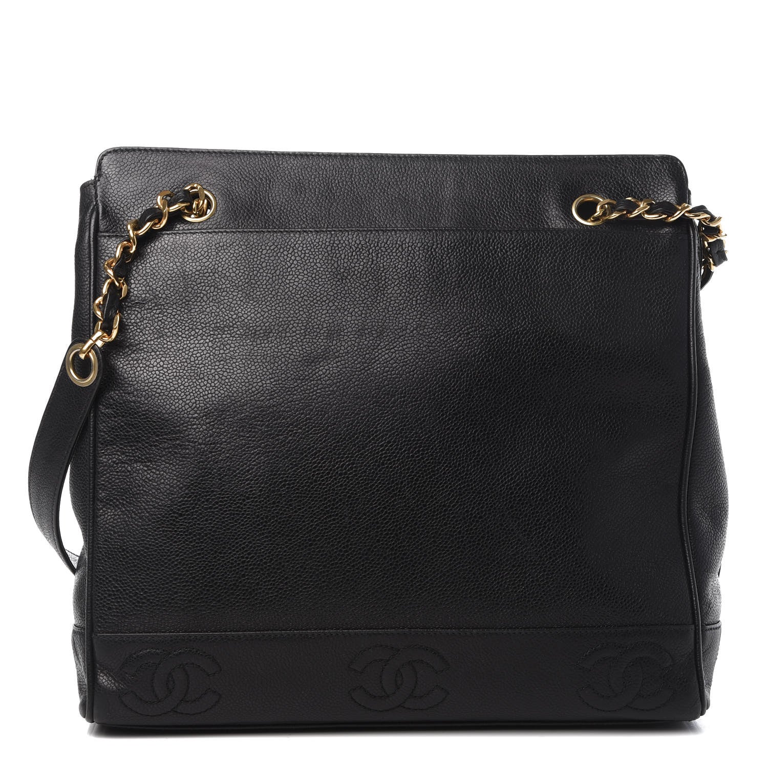Chanel Caviar CC Shoulder Bag Black 1 of 10