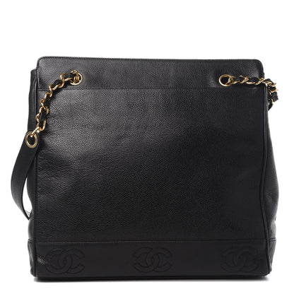 Chanel Caviar CC Shoulder Bag Black 1 of 10