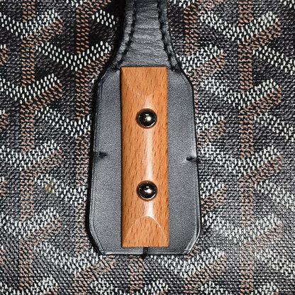 Goyard Goyardine Marquises Tote Black 5 of 7