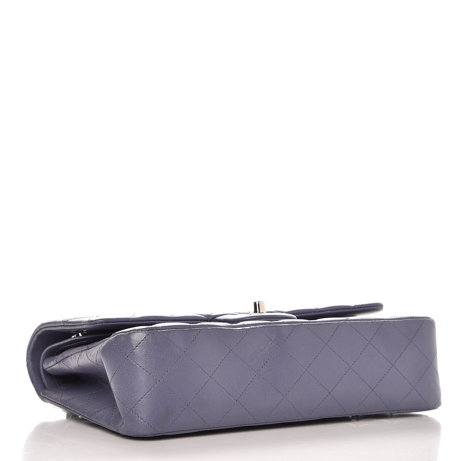 Chanel Lambskin Quilted Medium Double Flap Light Purple 5 of 16