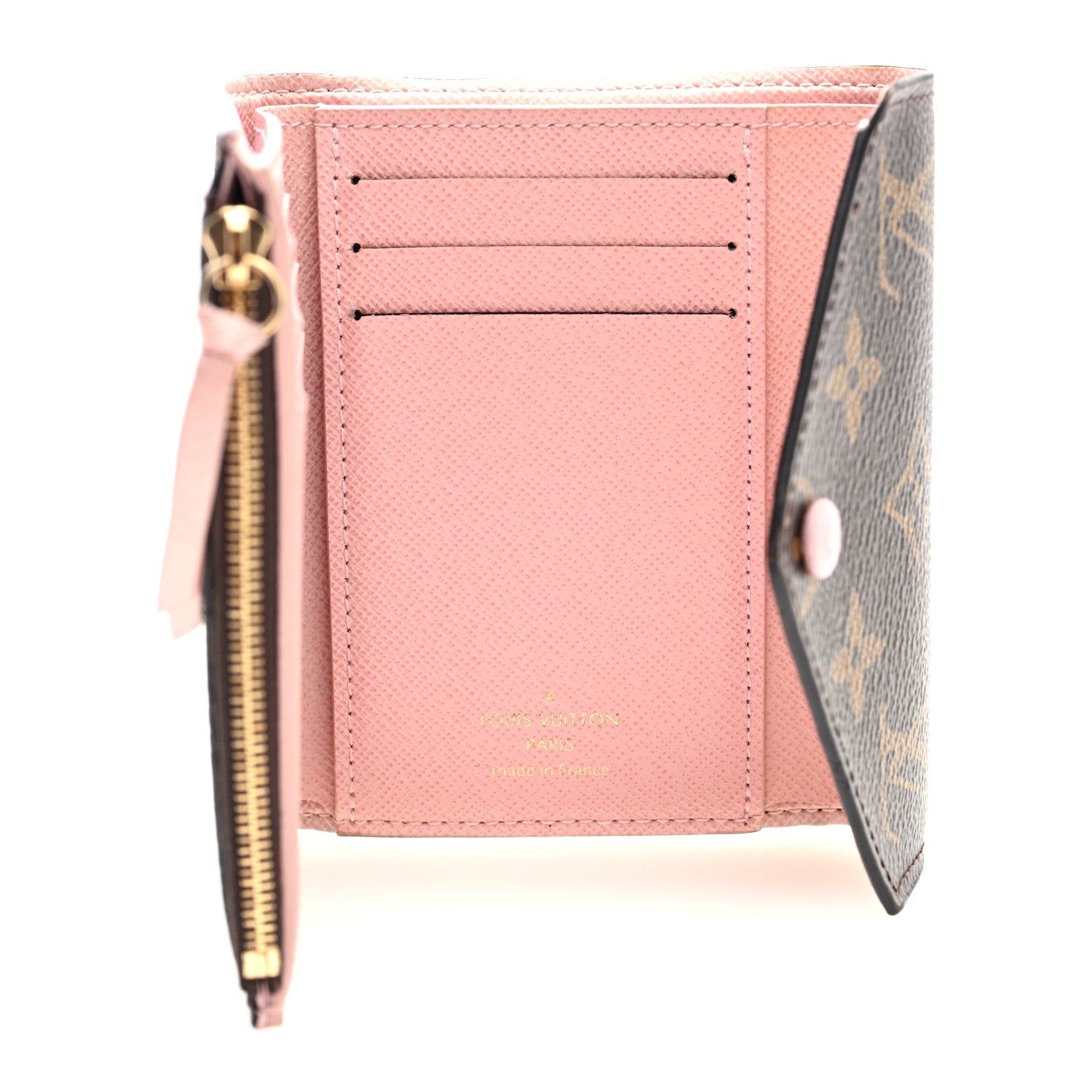 Louis Vuitton Monogram Victorine Wallet Rose Ballerine 5 of 7