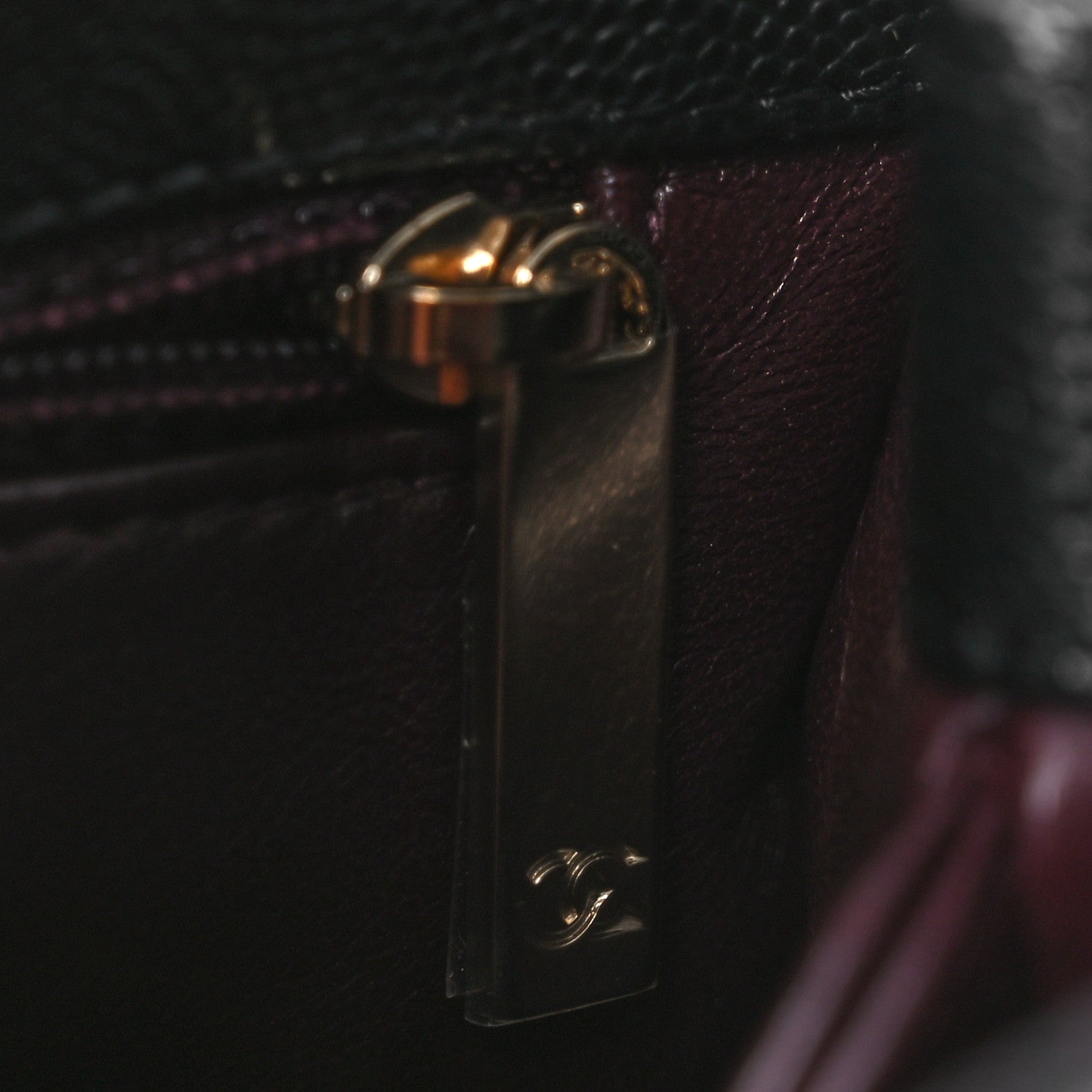Chanel Caviar Quilted Mini Coco Handle Flap Black 12 of 14
