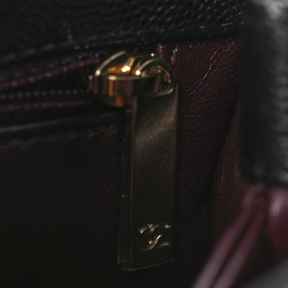 Chanel Caviar Quilted Mini Coco Handle Flap Black 12 of 14