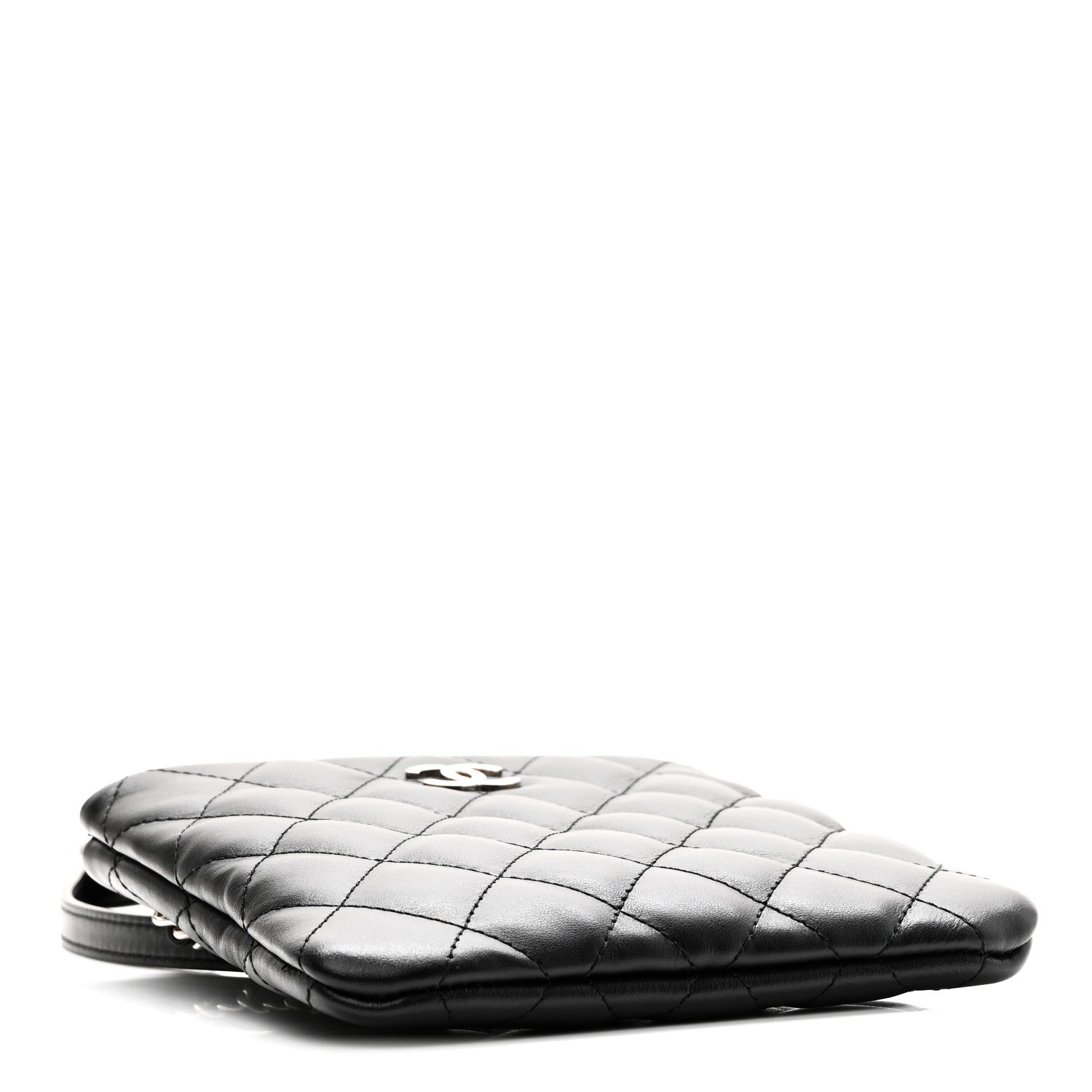 Chanel Lambskin Quilted Crossbody Bag Black 4 of 10