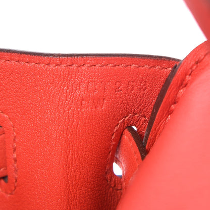 Hermes Swift Birkin 25 Rouge Tomate 5 of 7