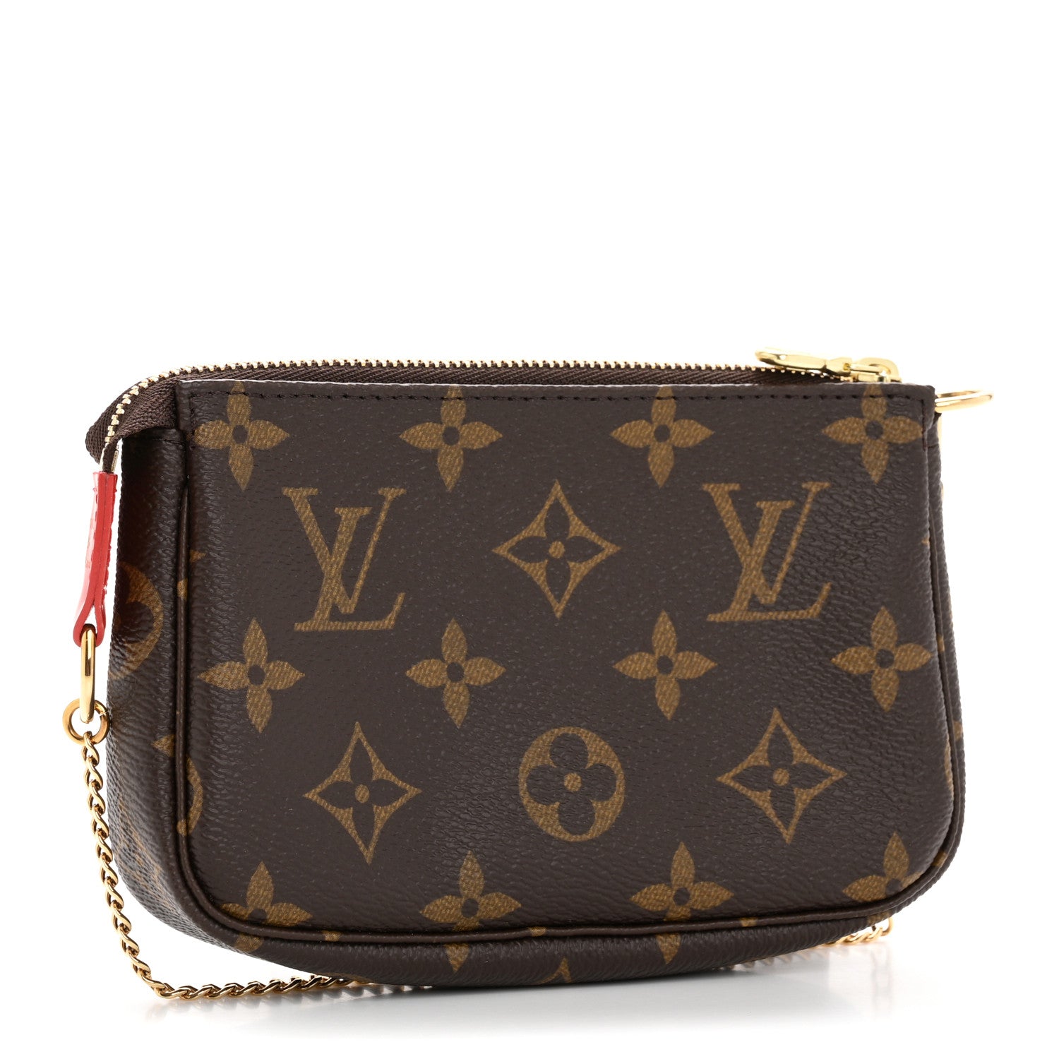 Louis Vuitton Monogram 2020 Christmas Animation Bumper Cars Mini Pochette Accessories Coquelicot 3 of 9