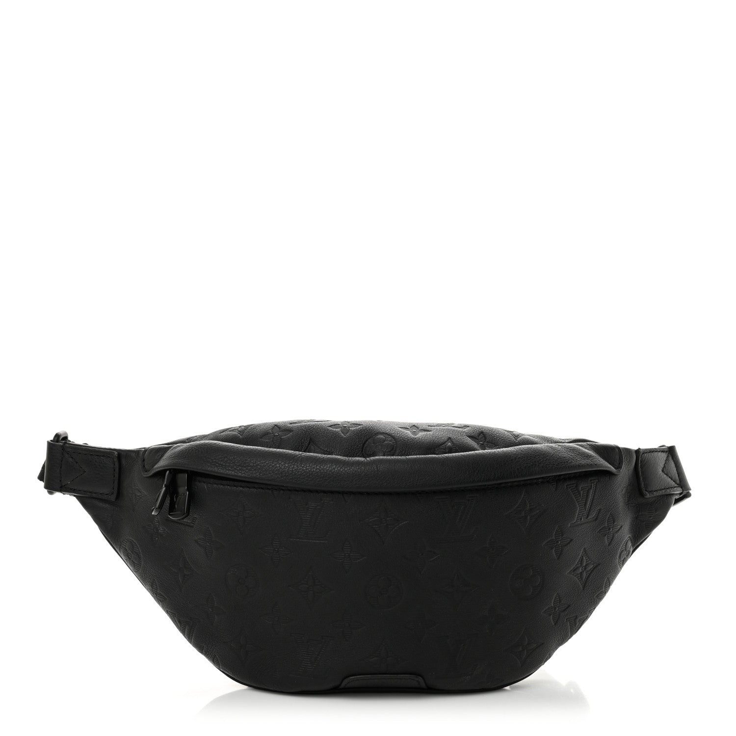 Louis Vuitton Calfskin Monogram Shadow Discovery Bumbag Black 1 of 9