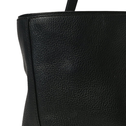 MCM Calfskin Visetos Anya Shopper Tote Black 10 of 16