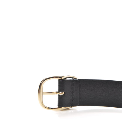 Chanel Lambskin Triple Chain CC Belt 80 32 Black Gold 6 of 8