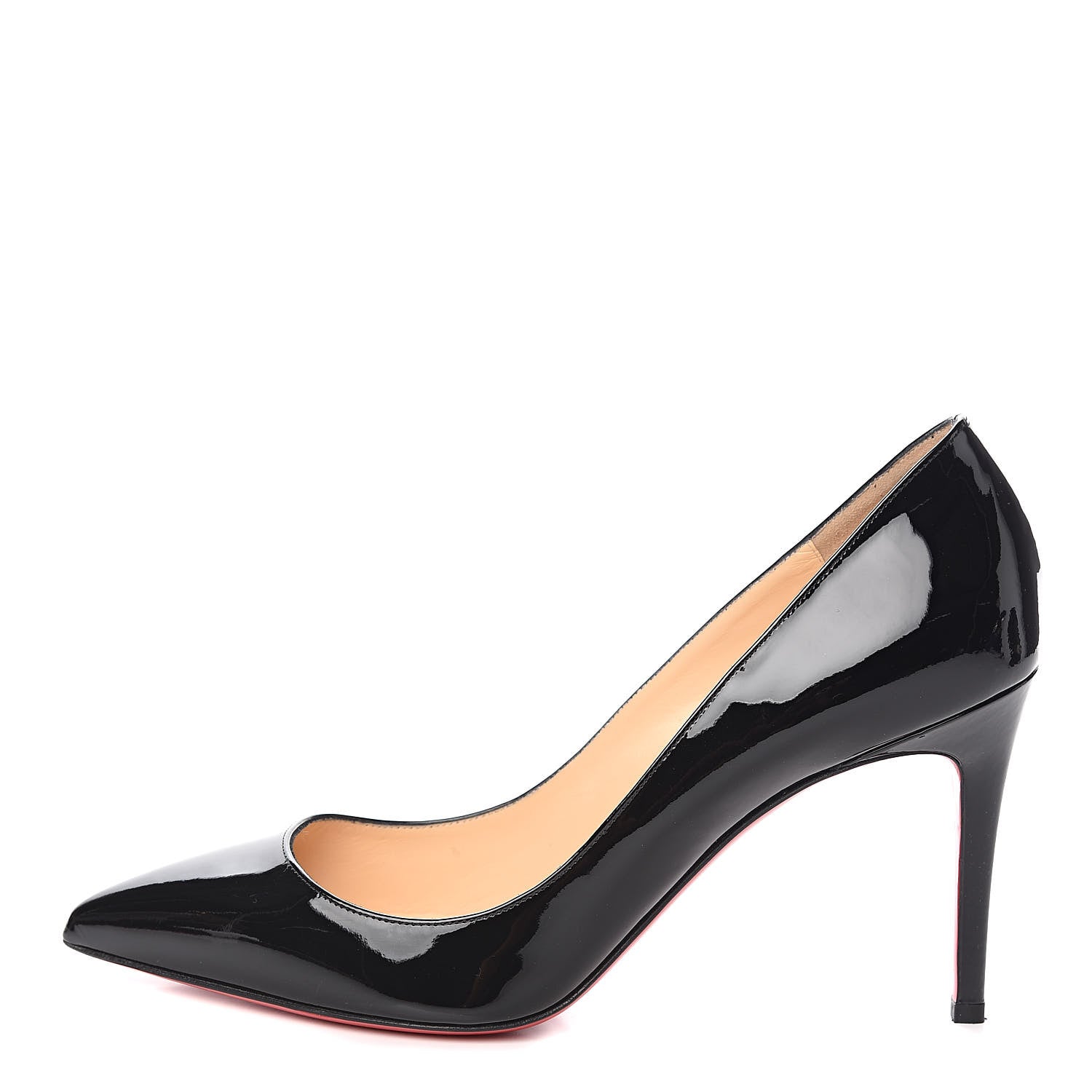 Christian Louboutin Patent Pigalle 85 Pumps 41 Black 1 of 8
