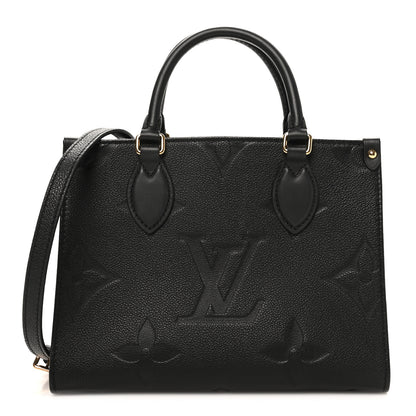 Louis Vuitton Empreinte Monogram Giant Onthego PM Black 1 of 9