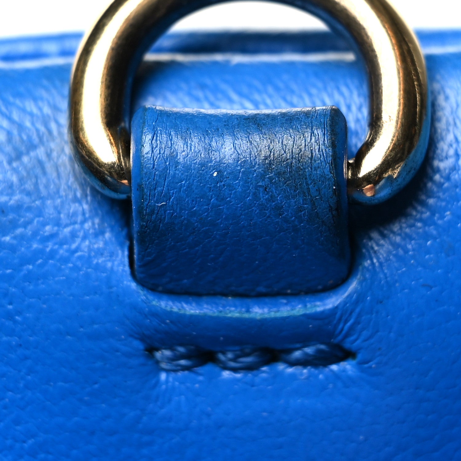 Louis Vuitton Lambskin Embossed Monogram Vuittamins Pochette Coussin Blue Red 12 of 13