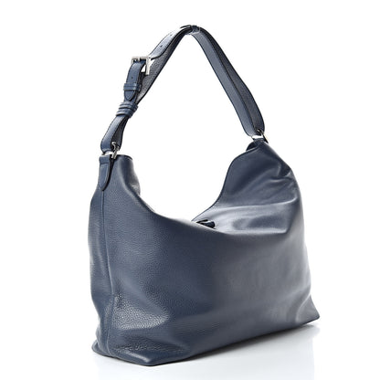Mulberry Soft Small Grain Calfskin Tessie Hobo Blue 3 of 11